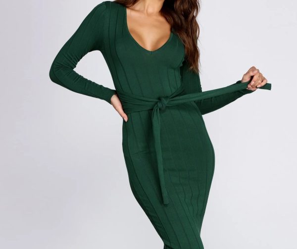 Tie It All Together Midi Dress - Image 7