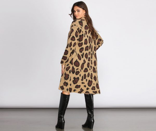 A Long Time Obsession Leopard Cardigan - Image 6