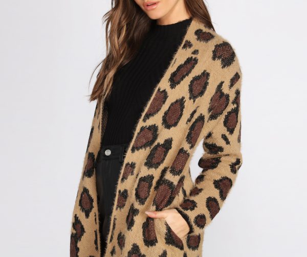 A Long Time Obsession Leopard Cardigan - Image 8