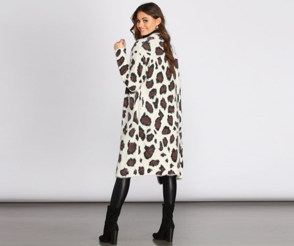 A Long Time Obsession Leopard Cardigan - Image 2