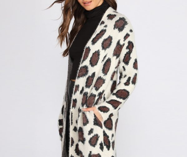 A Long Time Obsession Leopard Cardigan - Image 3