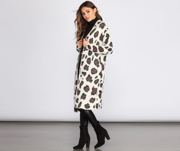 A Long Time Obsession Leopard Cardigan - Image 4