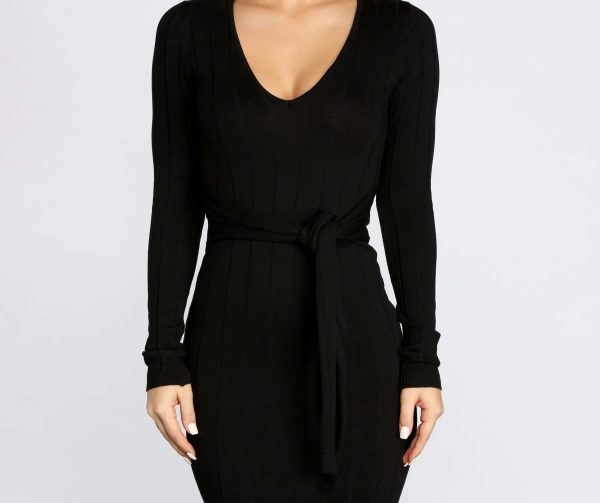 Tie It All Together Midi Dress - Image 11