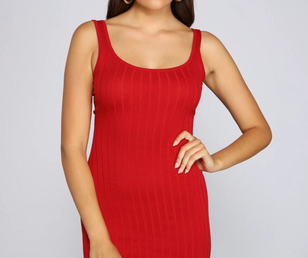 Taking the Plunge Scoop Neck Midi Dress - Image 19