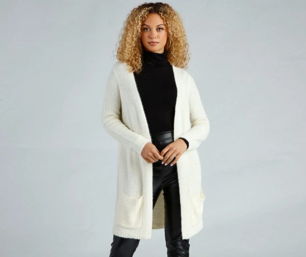 So Cozy Fuzzy Knit Cardigan - Image 13
