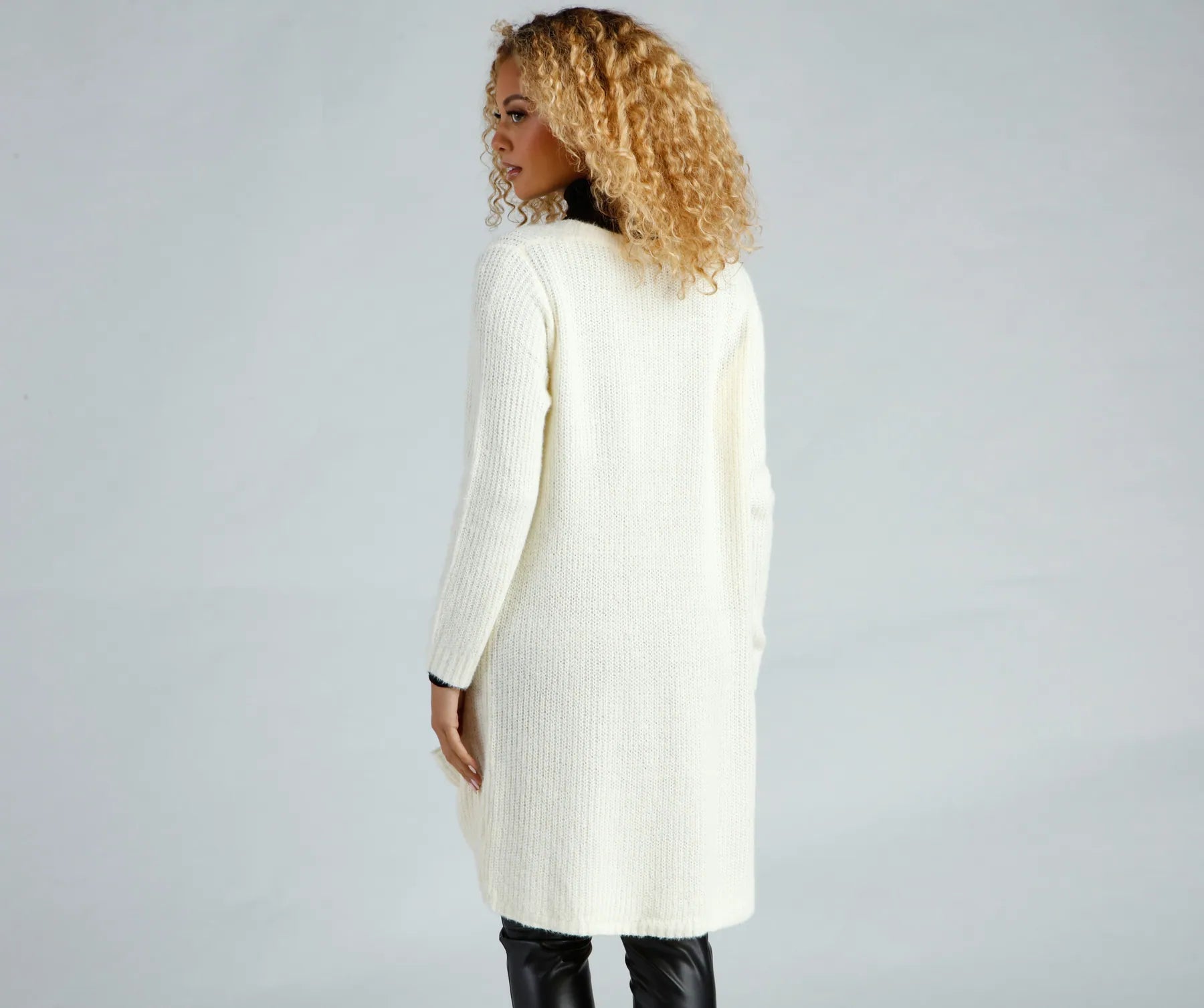 So Cozy Fuzzy Knit Cardigan - Image 14