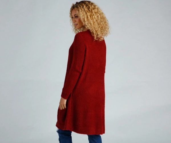 So Cozy Fuzzy Knit Cardigan - Image 10