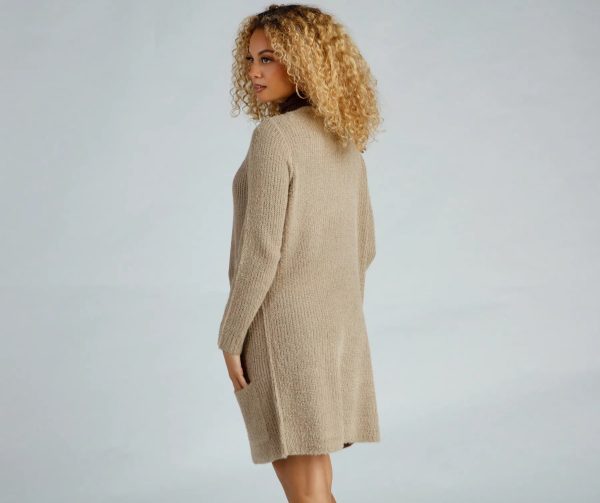 So Cozy Fuzzy Knit Cardigan - Image 6