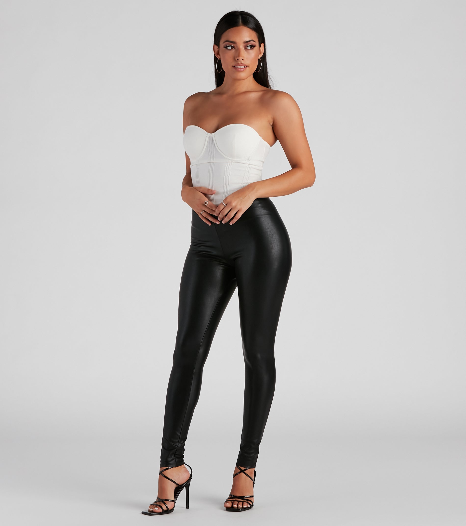 Sweet Spot Sweater Knit Bustier - Image 2