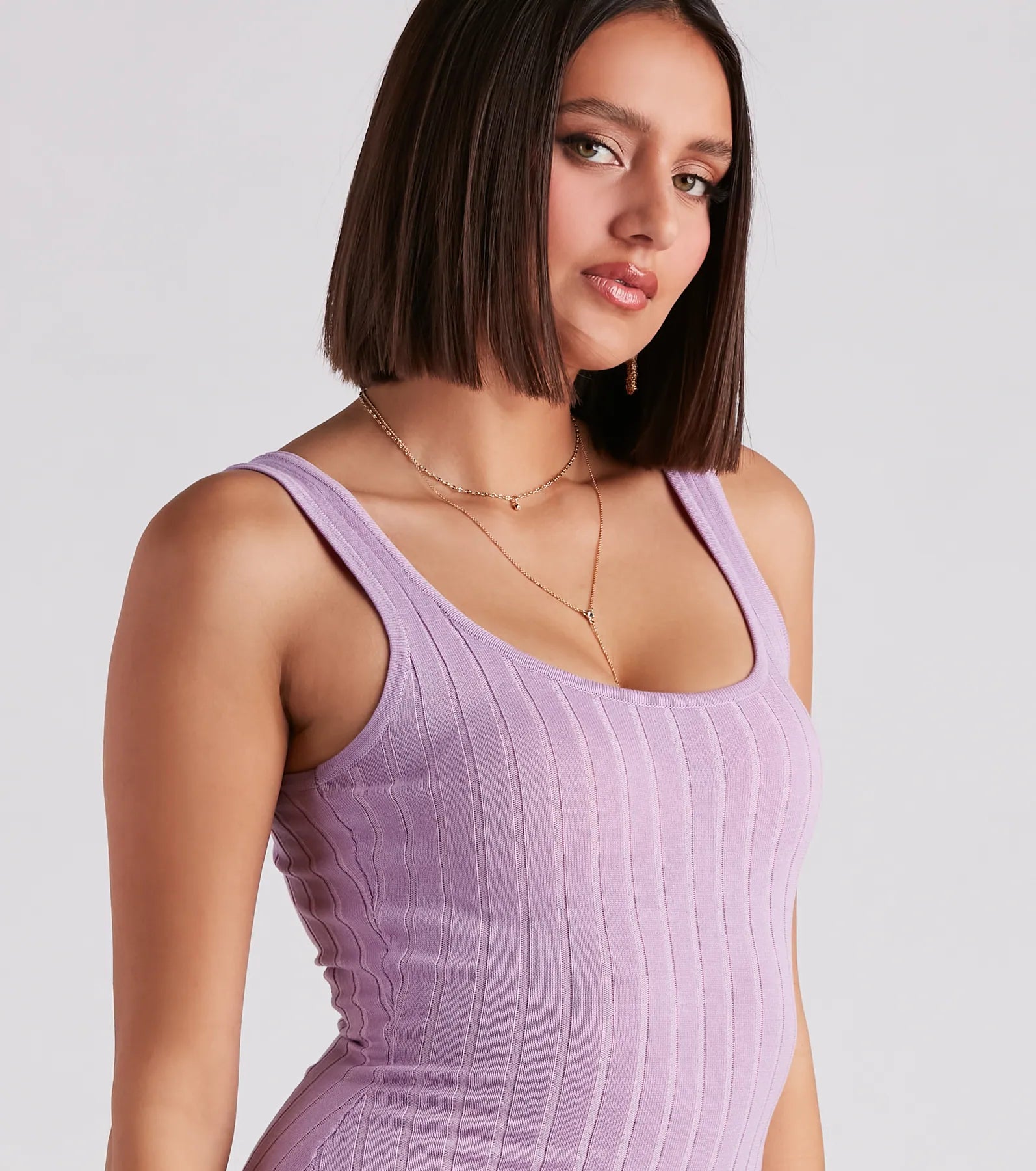 Taking the Plunge Scoop Neck Midi Dress - Image 72