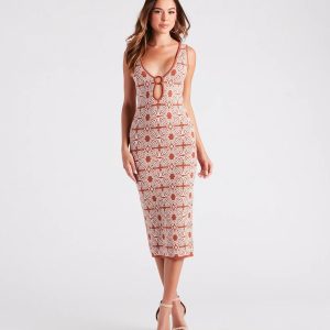 Weekend Getaway Midi Sweater Dress