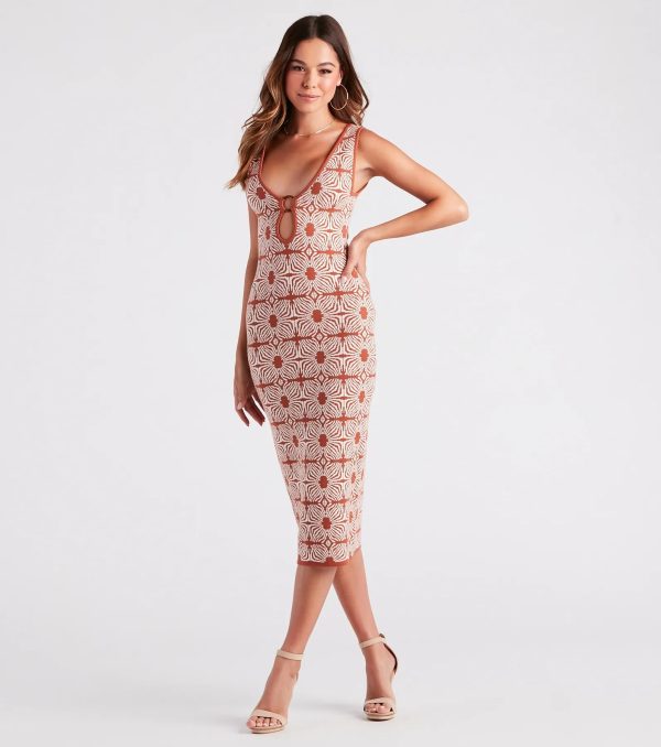 Weekend Getaway Midi Sweater Dress - Image 3