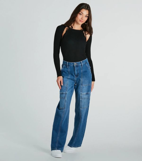 Cozy Allure Cutout Sweater Top - Image 4