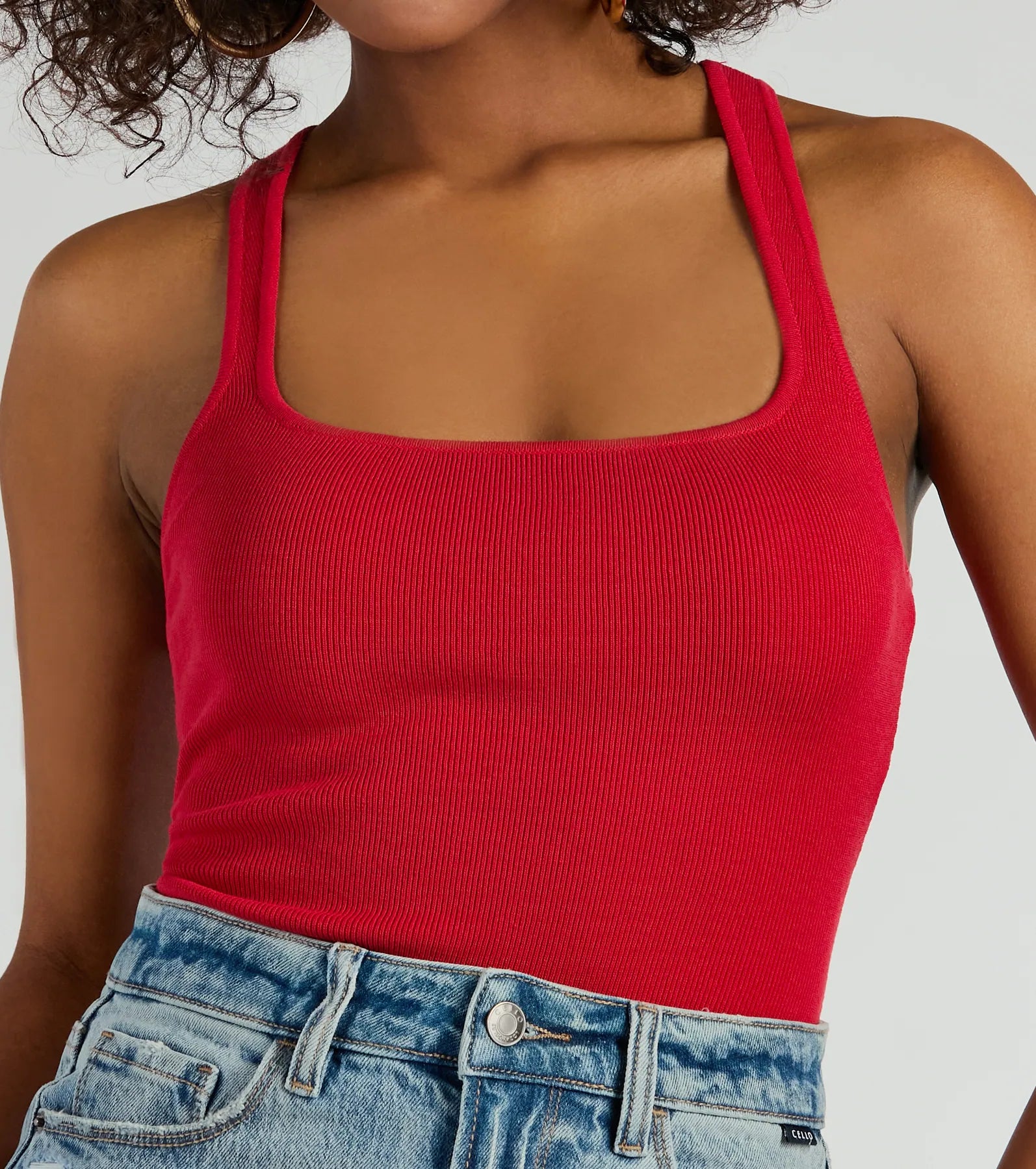 Sexy Comeback Sleeveless Cutout Back Bodysuit - Image 9