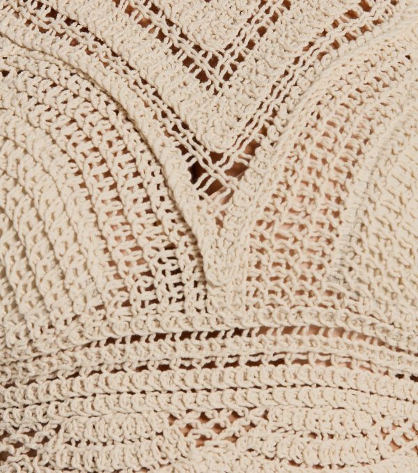 Trendy Oasis Halter Crochet Crop Top - Image 4