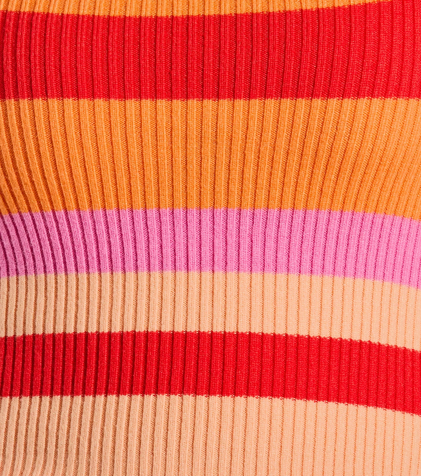 Stripe With It Halter Ribbed Knit Crop Top - Image 4