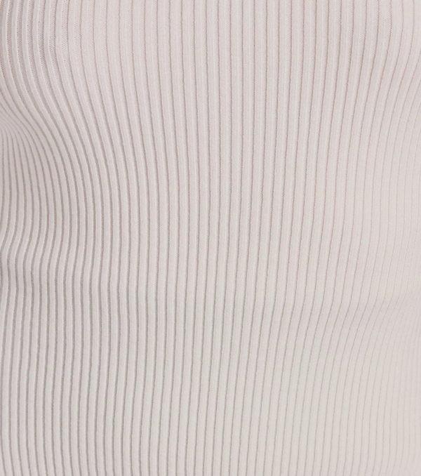 Trendy Vibe Asymmetric Ribbed Knit Top - Image 4