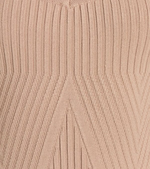 Up A Notch Sleeveless V-Neck Knit Bodysuit - Image 5