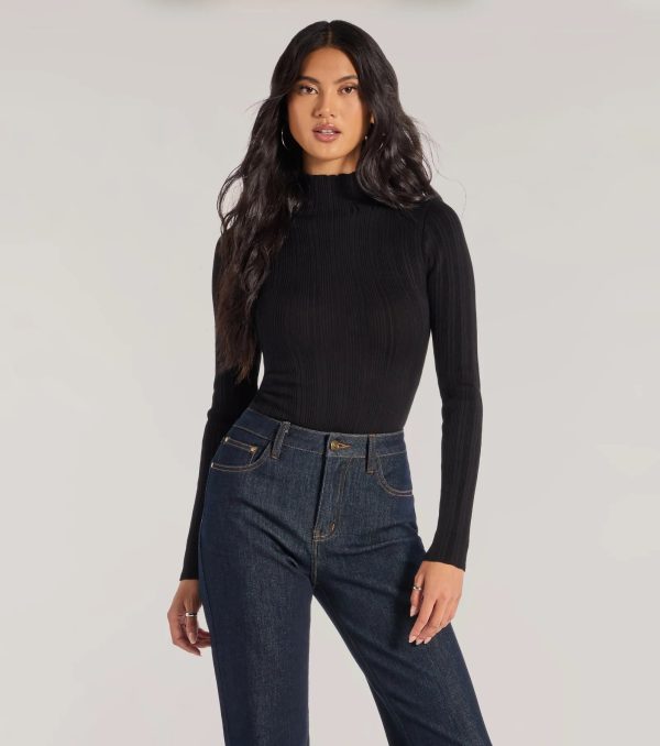 Winter Slay Turtleneck Long Sleeve Bodysuit - Image 13