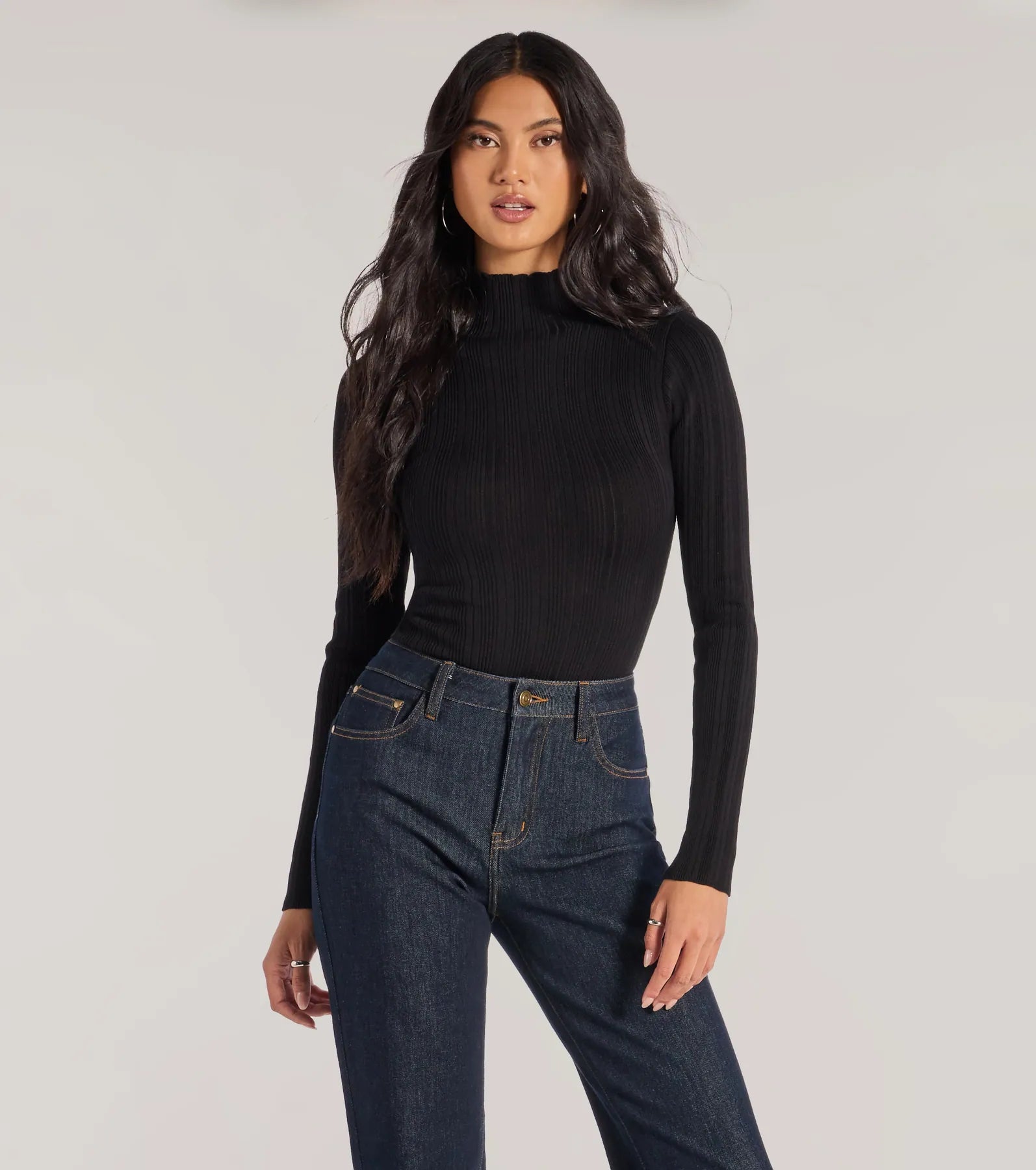 Winter Slay Turtleneck Long Sleeve Bodysuit - Image 13
