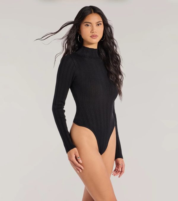 Winter Slay Turtleneck Long Sleeve Bodysuit - Image 14