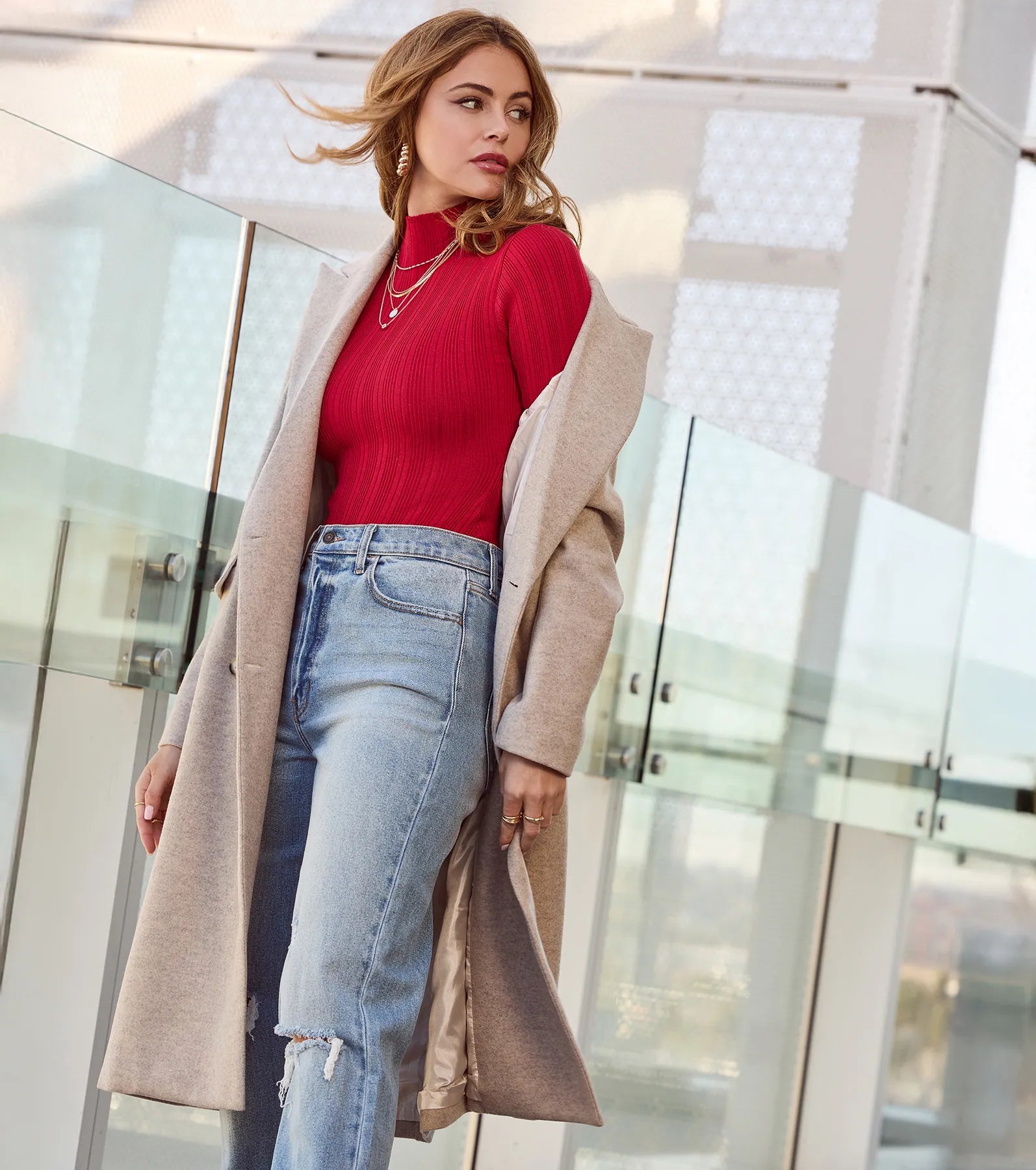 Winter Slay Turtleneck Long Sleeve Bodysuit - Image 7