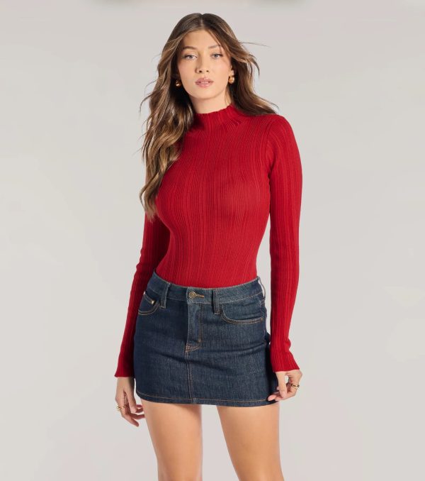 Winter Slay Turtleneck Long Sleeve Bodysuit - Image 8