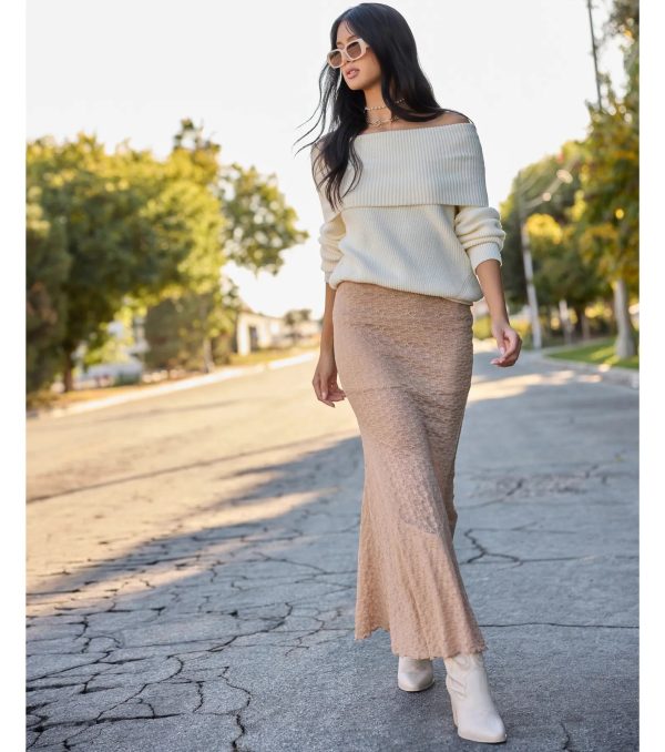 Cozy Factor Ribbed Knit Off-The-Shoulder Sweater - Image 13