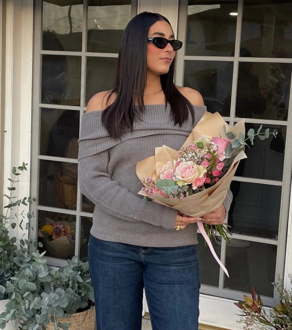 Cozy Factor Ribbed Knit Off-The-Shoulder Sweater - Image 2