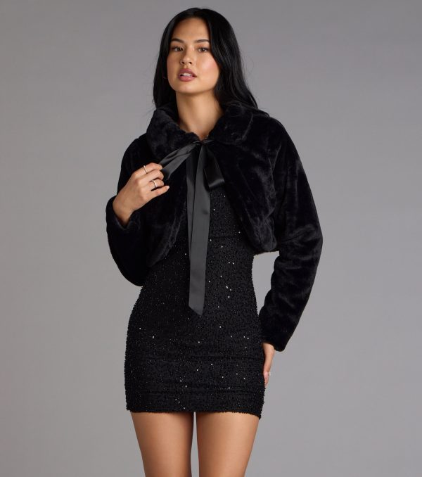 Wrapped in Luxe Faux Fur Jacket - Image 7