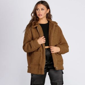 Oversized Teddy Jacket