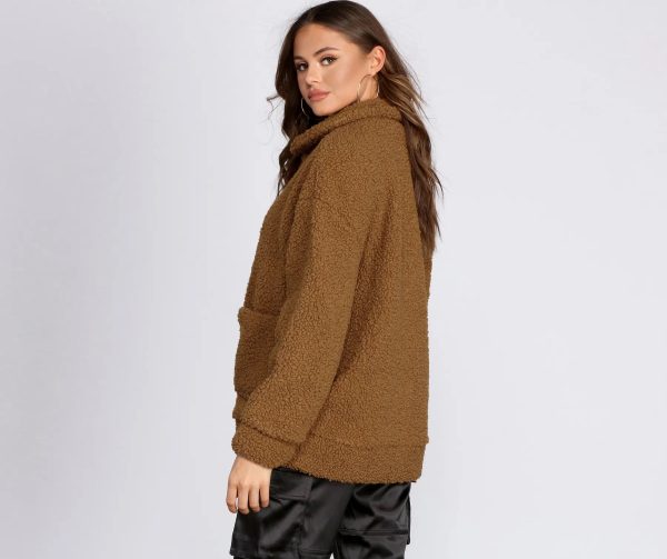 Oversized Teddy Jacket - Image 2