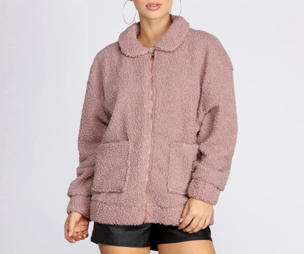 Oversized Teddy Jacket - Image 16