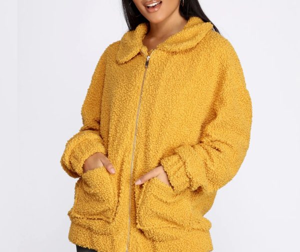 Oversized Teddy Jacket - Image 10