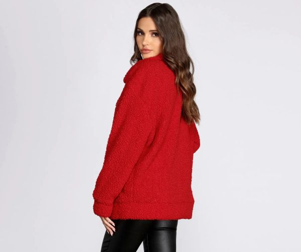 Oversized Teddy Jacket - Image 6