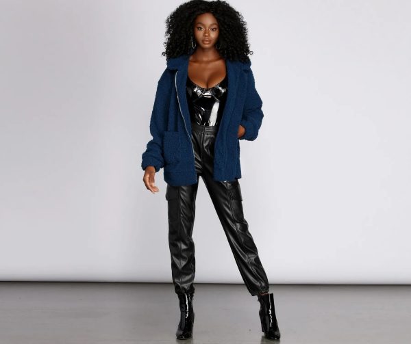 Oversized Teddy Jacket - Image 20