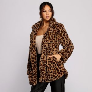 On The Prowl Faux Fur Jacket