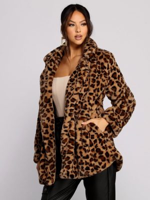 On The Prowl Faux Fur Jacket