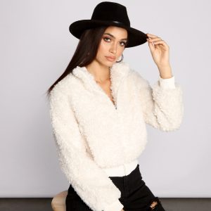 Back To Basics Faux Fur Jacket