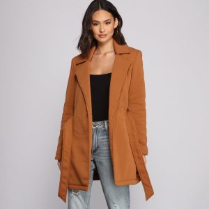 Effortlessly Chic Belted Trench