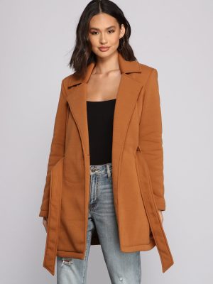 Effortlessly Chic Belted Trench