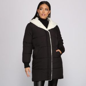 Cozy Up Long Line Puffer Jacket