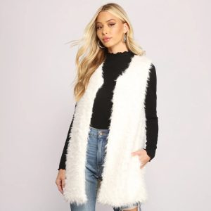 Chic Fashionista Faux Fur Vest