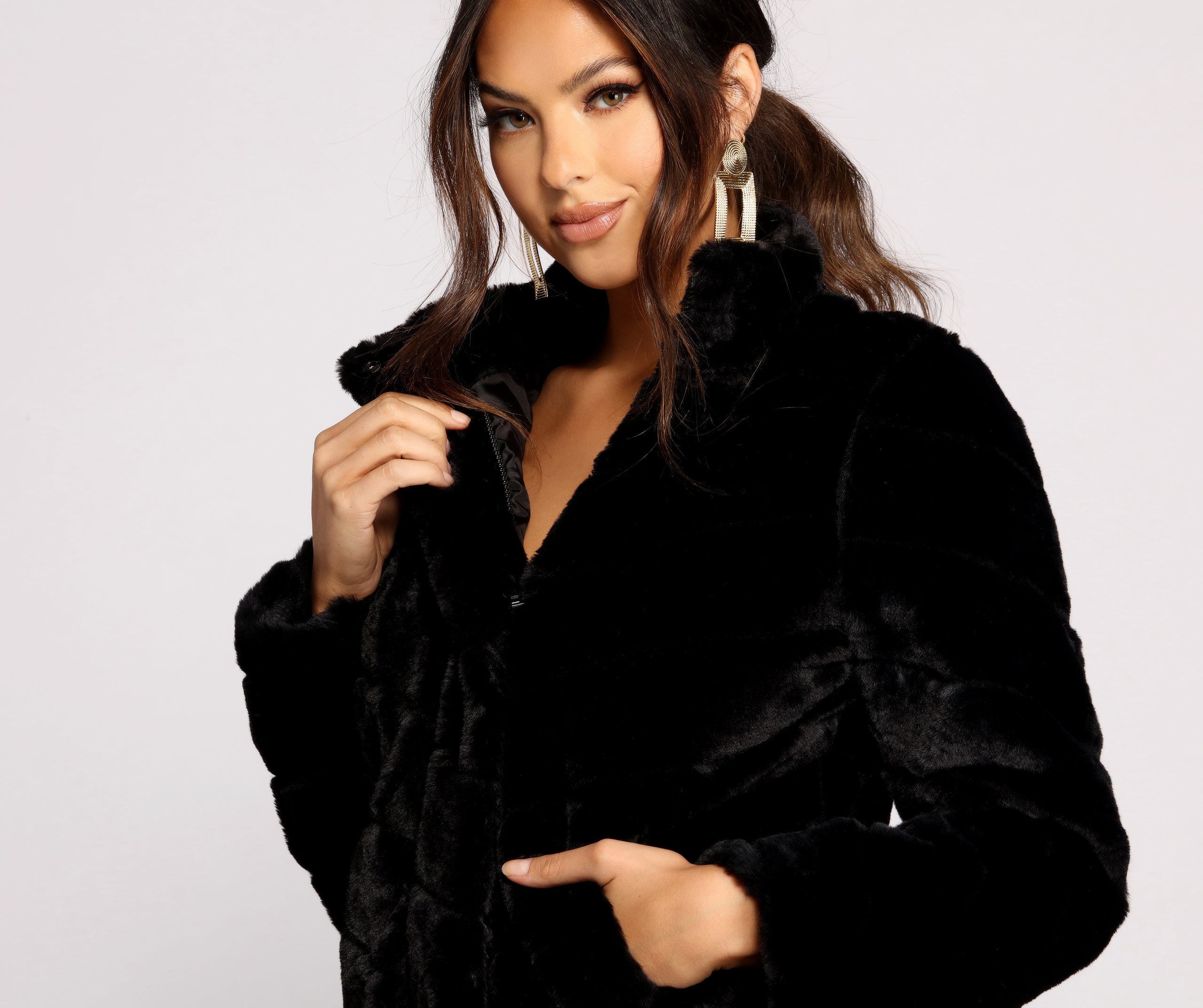 So Extra Faux Fur Jacket - Image 8