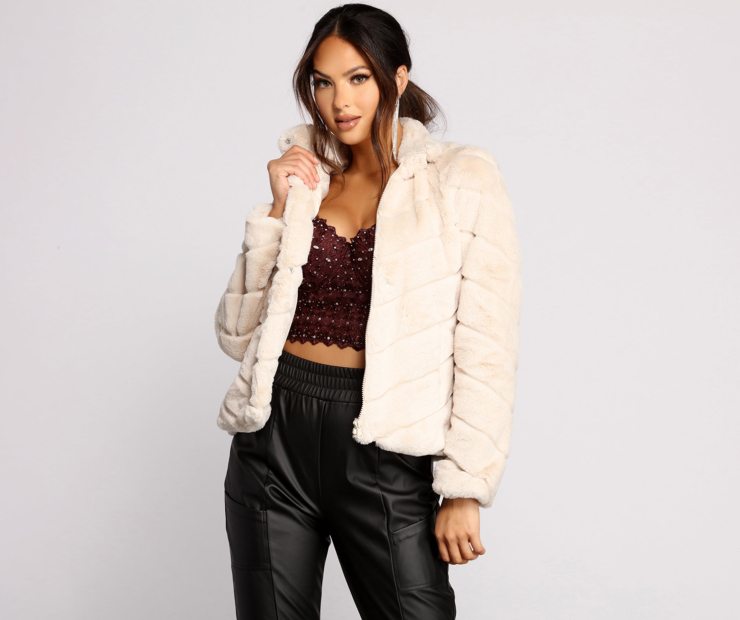 So Extra Faux Fur Jacket - Image 9