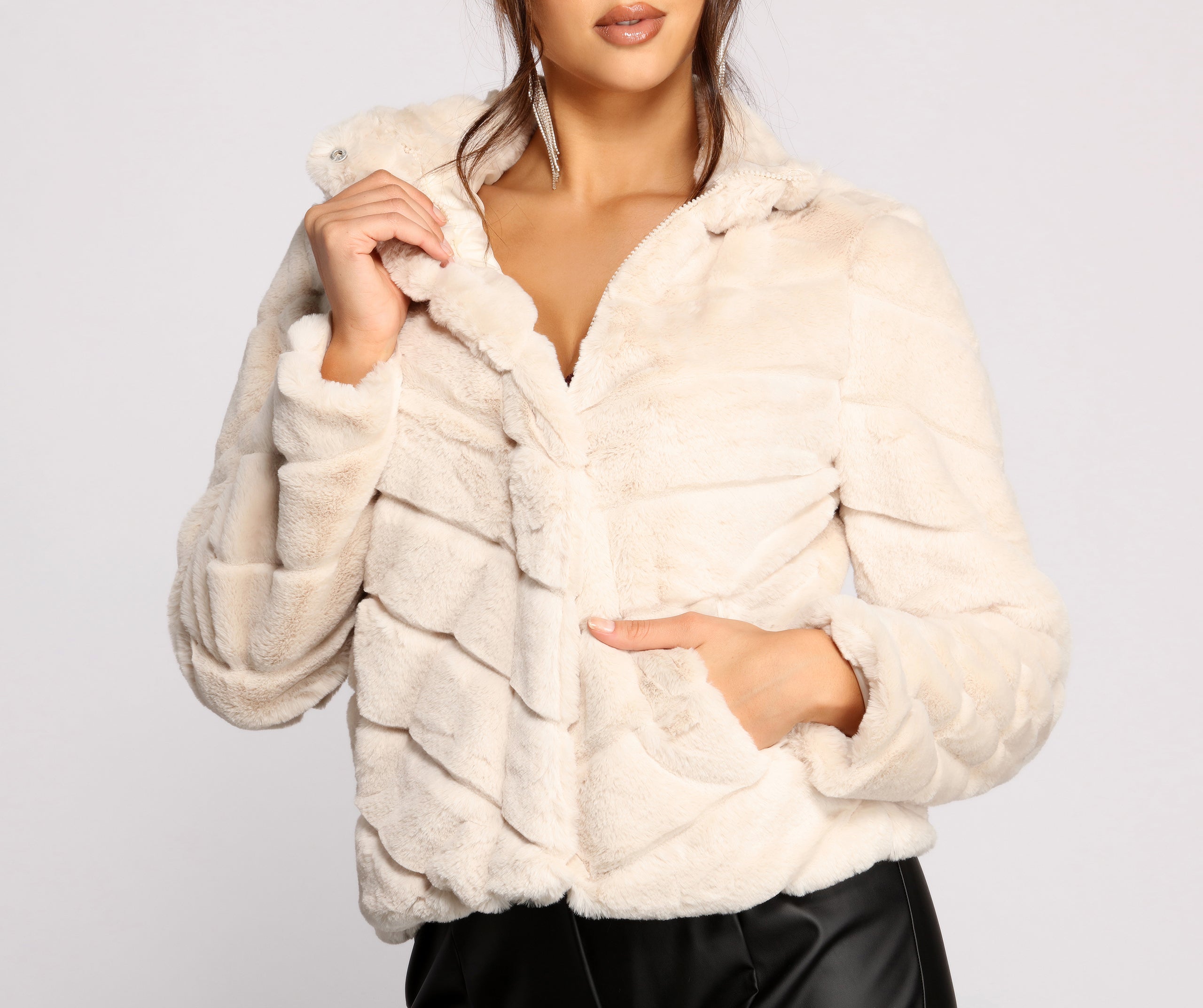 So Extra Faux Fur Jacket - Image 11