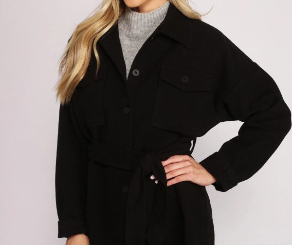 The Classic Belted Utility Jacket - Image 3
