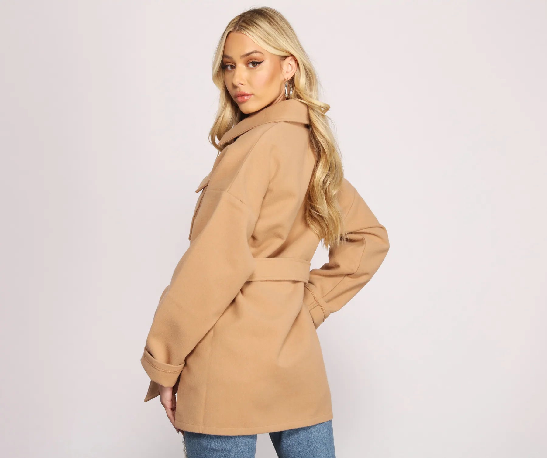 The Classic Belted Utility Jacket - Image 6