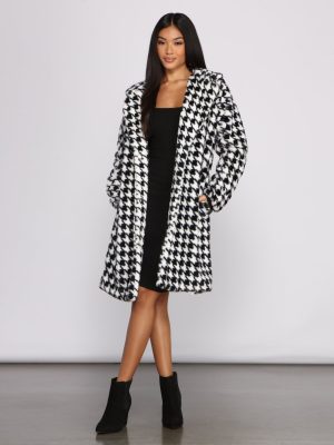 She's A Chic Girl Faux Fur Coat