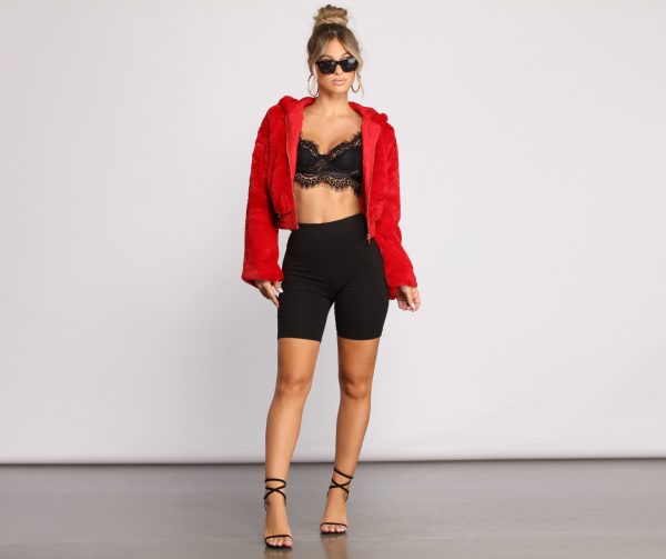 Faux-Ever Trendy Hooded Jacket - Image 4